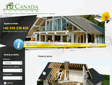 Tablet Screenshot of canadasystem.eu